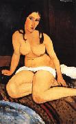Amedeo Modigliani Draped Nude France oil painting reproduction